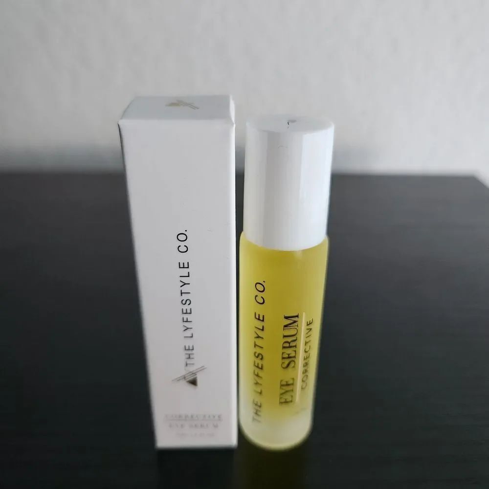 The Lyfestyle Co. Corrective Eye Serum Vegan Hydrates & Brightens 0.33oz
